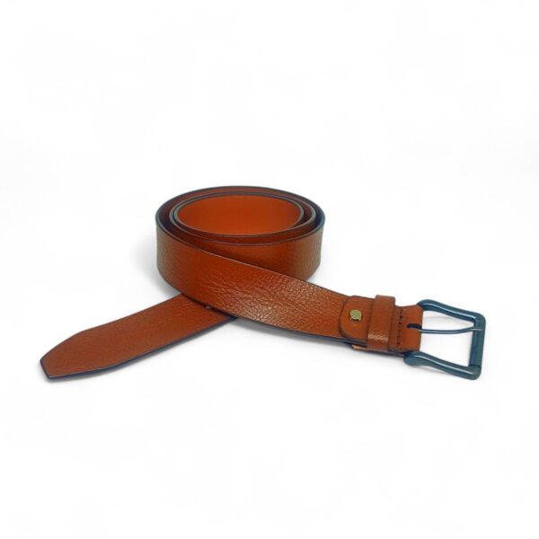 Premium Full Grain Leather Belt for Men – Classic Tan Brown Casual & Formal Belt - Image 6